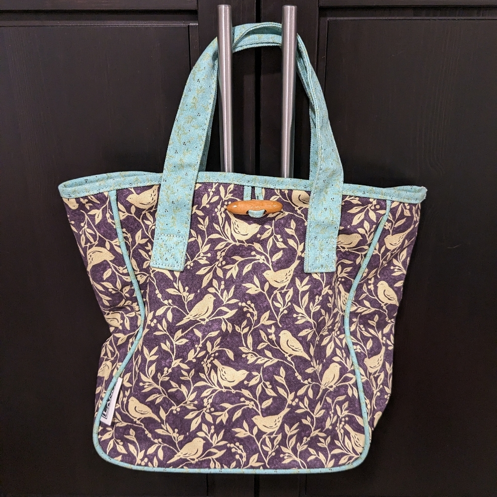 Lang tote purse with matching small wallet